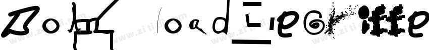 Download LeGriffe字体转换